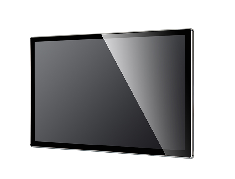 32寸壁掛廣告機-銀色