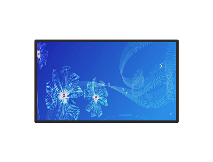 50寸壁掛廣告機(jī)-金色